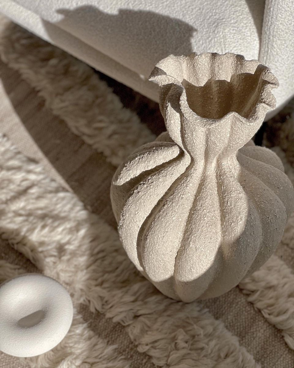 Obsidian Wave - Ceramic Pot