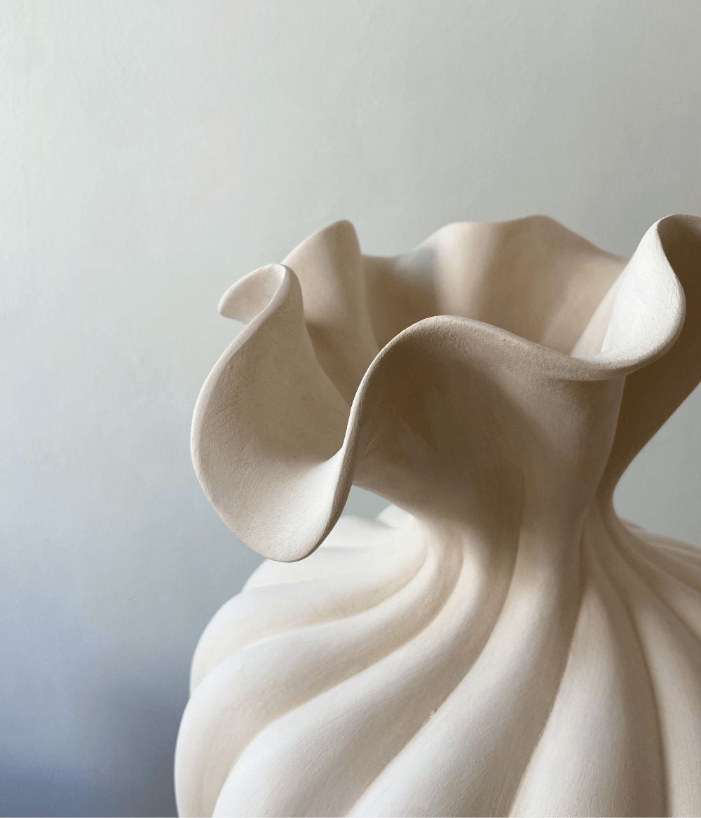 Obsidian Wave - Ceramic Pot