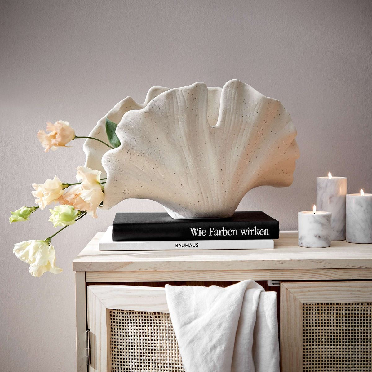 Ocean Shell - Ceramic Pot